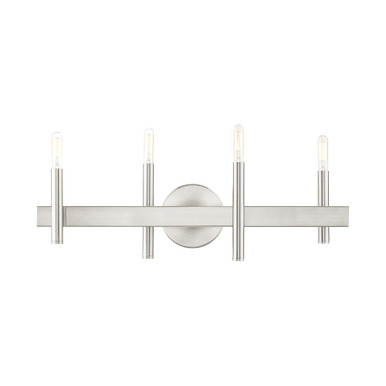 Denmark 4 Light Candle Style Vanity Light by Livex - 15584