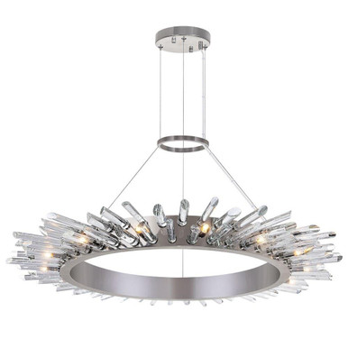 Thorns 15 Light Oversized Chandelier by CWI - 1170P39-15-613