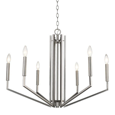 Harper 6 Light Large Chandelier by Acclaim - IN11430SN