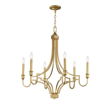 Normandy 6 Light Large Chandelier by Maxim - 12786GL