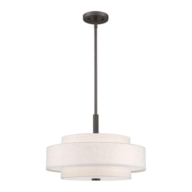 Monroe 4 Light Large Pendant by Livex - 52137