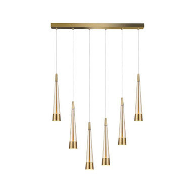 Sunnyvale 252W 6 LED Oversized Island Pendant by Artcraft - AC6826