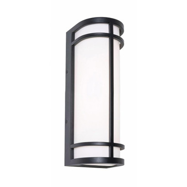 Crain 20W 1 LED Outdoor Wall Mount 16 Inch Tall and 6 Inch Wide by Afx - CRNW0616LAJUD