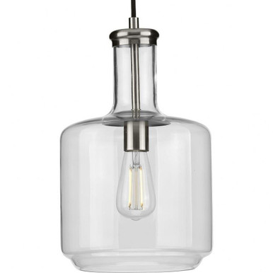 Latrobe 1 Light Small Pendant 15.5 Inch Tall by Progress - P500230