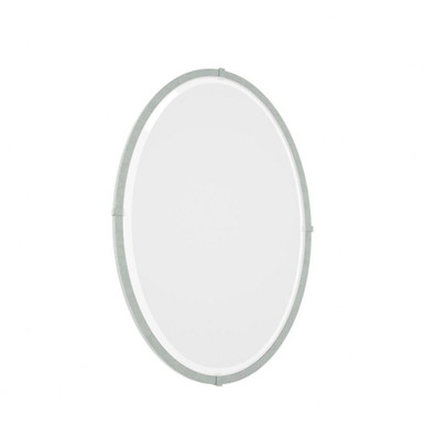 Beveled Oval Mirror 31.7 Inches and 22.3 Inches Wide by Hubbardton Forge - 710004