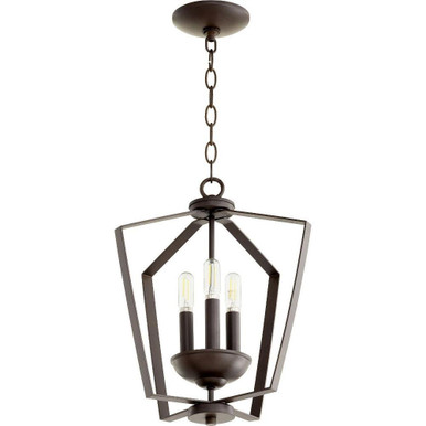 3 Light Medium Pendant 15.5 Inch Tall by Quorum - 894-3