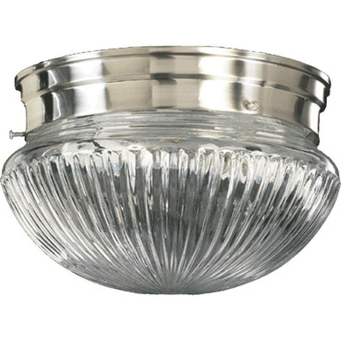 2 Light 9.5 Inch Wide Flush Mount by Quorum - 3012-8