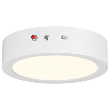 Slim 15W 1 3CCT LED 7 Inch Wide Flush Mount by Access - 20881LEDCSEM-WH/ACR