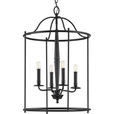 Durrell 4 Light Small Chandelier by Progress - P500210