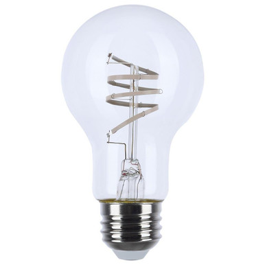 6W LED A19 Medium Base Replacement Lamp 4.17 Inch Length by Satco - S10521