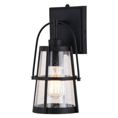 Portage Park 1 Light Outdoor Wall Lantern 12.75 Inch Tall by Vaxcel - T0640