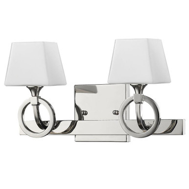 Josephine 2 Light Vanity Light by Acclaim - IN41301PN