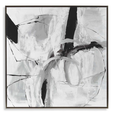 Looping 55.5 Inch Framed Abstract Art by Uttermost - 32360