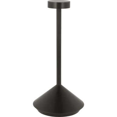 Moneta 2.4W 1 LED Short Rechargeable Table Lamp by Visual Comfort Modern - SLTB53327BZ