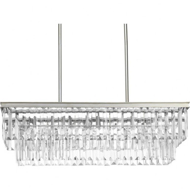 Glimmer 4 Light Oversized Chandelier by Progress - P400101