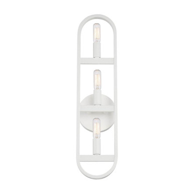 Carousel 3 Light Wall Sconce by Designers Fountain - D254C-3WS-BK