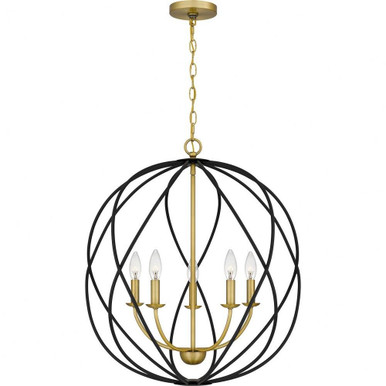 Bryn 5 Light Large Pendant by Quoizel - BYN2824