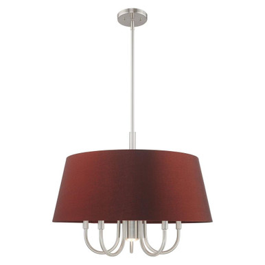 Belclaire 5 Light Medium Drum Shaped Chandelier by Livex - 52905-91