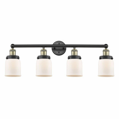 Bell 4 Light Vanity Light 33.5 Inch Wide by Innovations - 616-4W-BEL