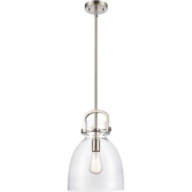 Newton 1 Light Round Glass Small Pendant by Innovations - 412-1S-10