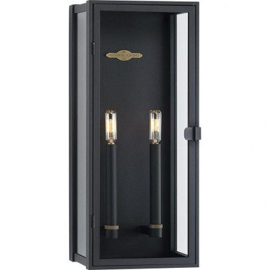 Stature 2 Light Large Outdoor Wall Lantern by Progress - P560269