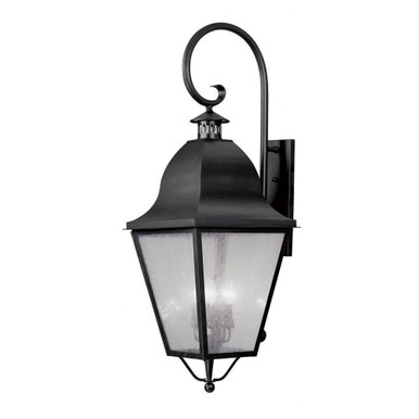 Amwell Four Light Outdoor Wall Lantern by Livex - 2558-61