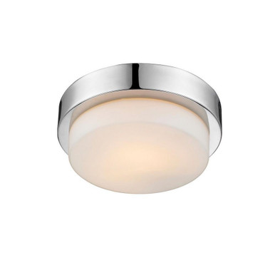 Multi-Family 1 Light 8.5 Inch Wide Flush Mount by Golden - 1270-09