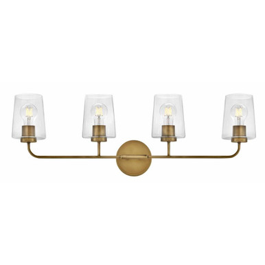 Kline 48W 4 Clear Light Vanity Light by Lark - 853454-CL
