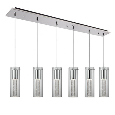 Champagne 50W LED Pendant 16.25 Inch Tall and 5.13 Inch Wide by Kuzco - MP4401CH-06
