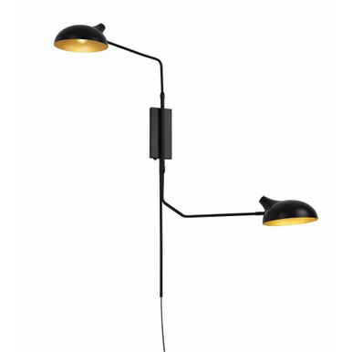 Bellamy 2 Light Wall Sconce by Z Lite - 1942-2S-MB