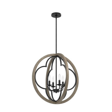 Gablecrest 4 Light Large Pendant by Hunter Fans - 19096