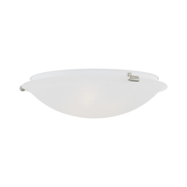 Oasis 4 Light 20.5 Inch Wide Flush Mount by Livex - 8013