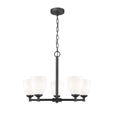 Oren 5 Light Chandelier 18.25 Inch Tall and 25 Inch Wide by Z Lite - 7004-5