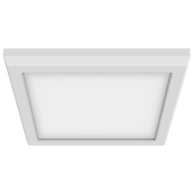 Blink Pro 11W LED 7 Inch Wide Square Edge Lit Flush Mount by Nuvo - 62/1714