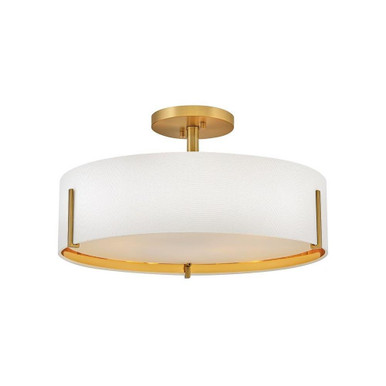 Halle 40W 4 LED Medium Semi Flush Mount 19.5 Inch Wide by Hinkley - 47573