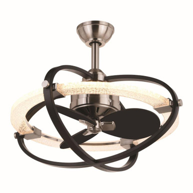 Galileo 1 Light Ceiling Fan 19.75 Inches Tall and 22 Inches Wide by Vaxcel - F0098