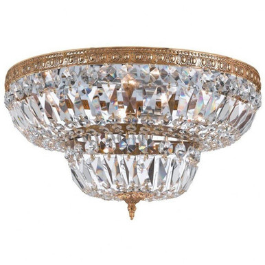 Ceiling Mount 8 Light 30 Inch Wide Flush Mount by Crystorama - 730