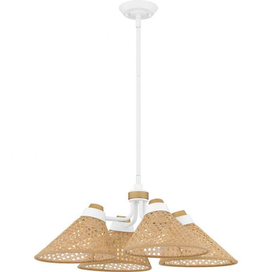 4 Light Large Pendant 24 Inch Wide by Quoizel - QP6218W