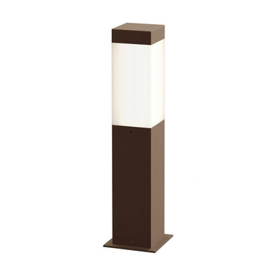 Square Column 2 LED Bollard 16 Inch Tall and 3 Inch Wide by Sonneman - 7381