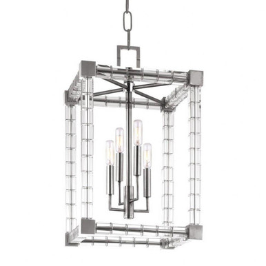 Alpine 4 Light Lantern 22 x 13.5 Inch by Hudson Valley by Hudson Valley - 7113-PN