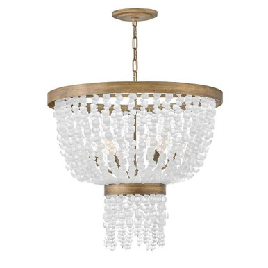 Dune 6 Light Medium Chandelier by Fredrick Ramond - FR30206