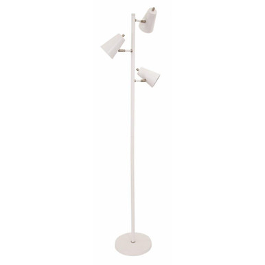 Kirby 18.6W 3 LED Floor Lamp 64 x 17 Inches by House of Troy - K130-BLK