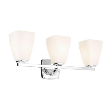 Marant 3 Light Bath Vanity 9.5 Inch Tall and 23.75 Inch Wide by Kichler - 55216