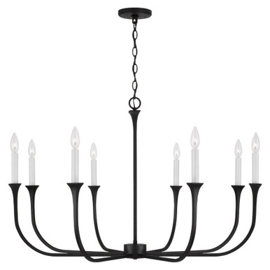 Decklan 8 Light Oversized Chandelier by Capital - 452381BI