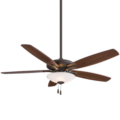 Mojo 5 Blade Ceiling Fan with Light Kit 52 Inches Wide by Minka Aire - F522L