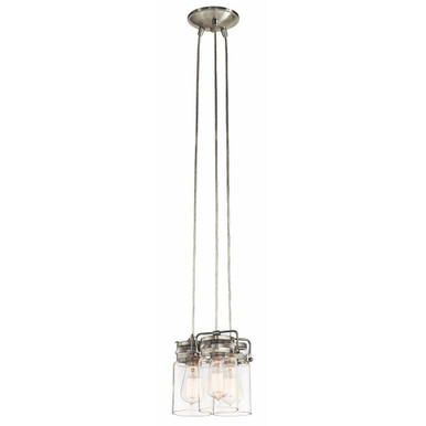 Brinley 3 Light Small Pendant by Kichler - 42869