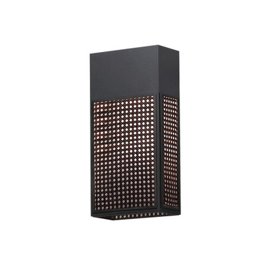 Lattice 15W 1 LED Outdoor Wall Lantern by Maxim - 54804