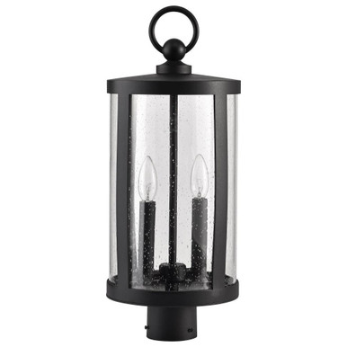 Broadstone 2 Light Outdoor Post Mount 21.7 x 8.63 Inches by Nuvo - 60/8114