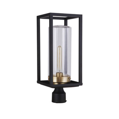 Neo 1 Light Outdoor Post Lantern 17.38 x 7.88 In by Craftmade - ZA4825