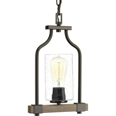 Barnes Mill 1 Light Small Pendant by Progress - P500056-020